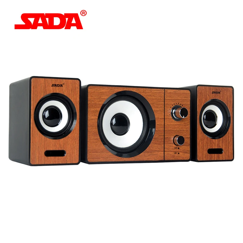 SADA D 200D Bluetooth компьютерный динамик стерео портативный мультимедийный ноутбук USB