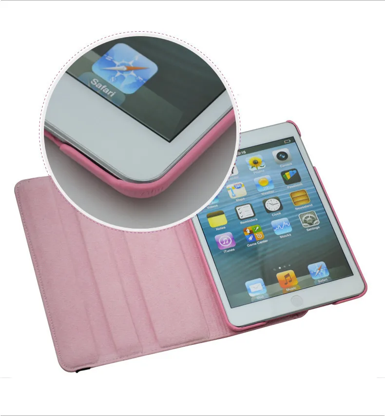 Для IPad Air Чехол кожаный 360 Вращающийся чехол для Apple Ipad Air/air1 Smart Cover роскошь 5 случае