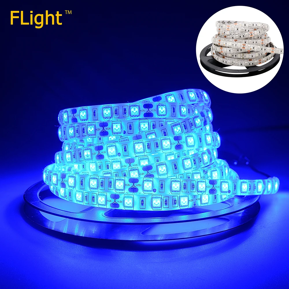 Фото Водонепроницаемый SMD5050 СВЕТОДИОДНЫЕ Ленты Белый/Теплый белый Лампы 60Led/m 5 м 300Led Водонепроницаемый SMD5050 СВЕТОДИОДНЫЕ Ленты Белый/Теплый белый Лампы 60Led/m 5 м 300Led