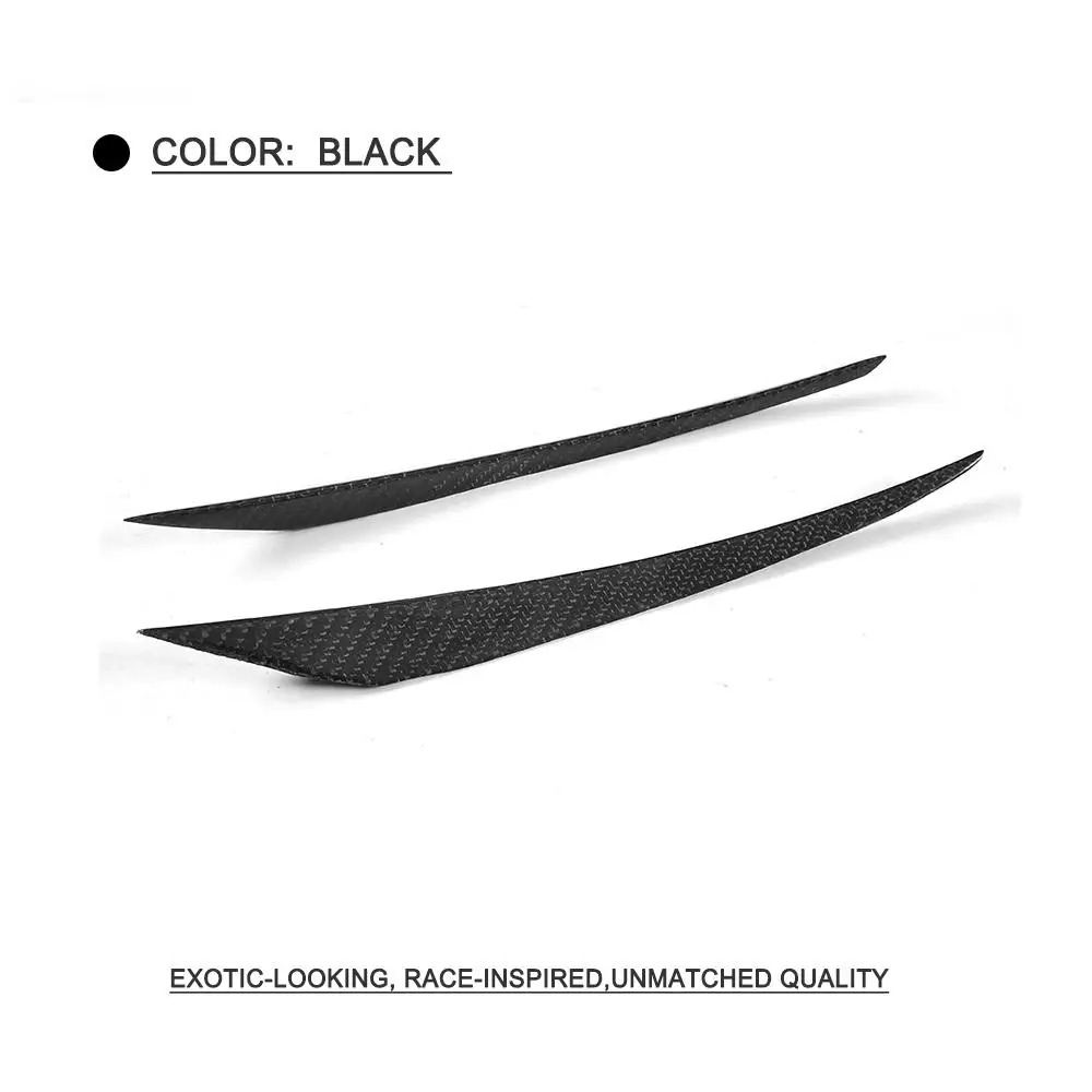 Углеродное волокно на передний бампер для автомобильного стайлинга