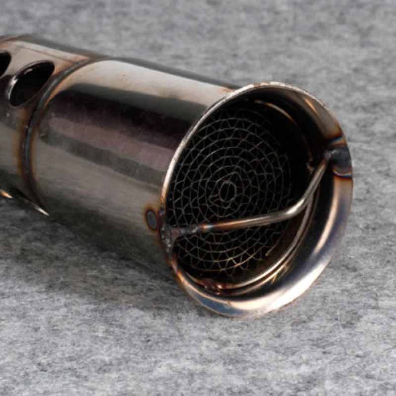 51 мм Впускной глушитель выхлопной трубы мотоцикла универсальный 126 из