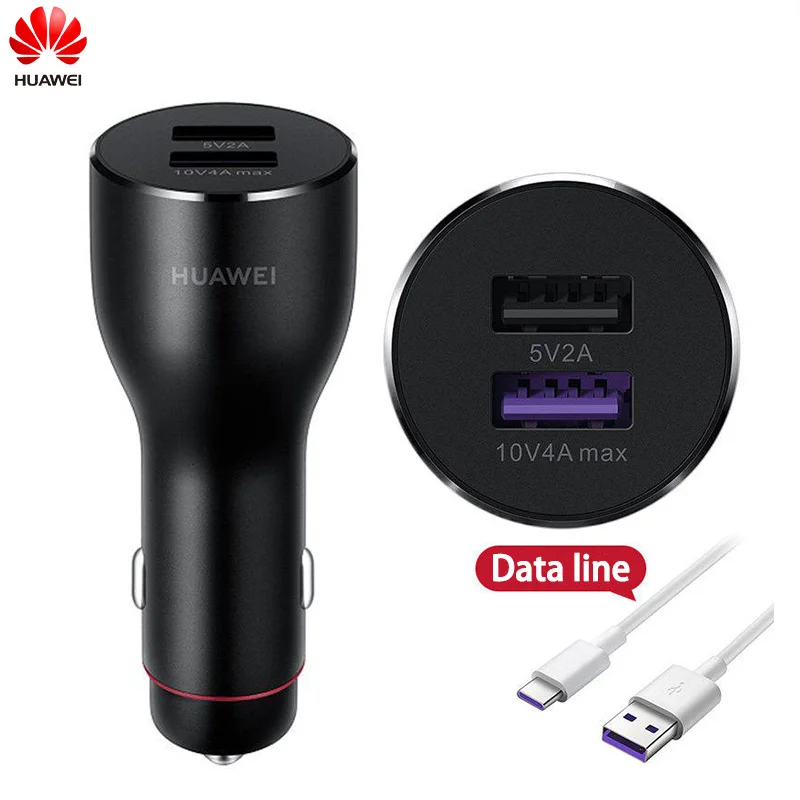 Huawei быстрое автомобильное зарядное устройство SuperCharge Max 22 5 Вт 40 QuickCharge 18 Быстрая