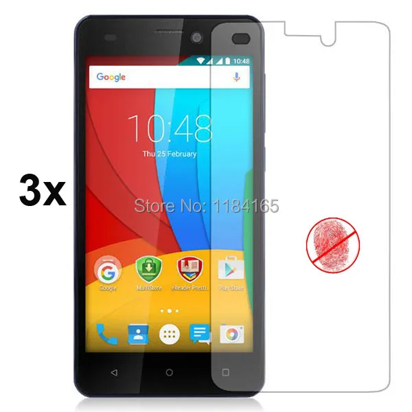 PET 3pcs/Lot Front Transparent LCD Screen Guard Protectors for Prestigio Muze A5 PSP5502DUO Film Quality | Мобильные телефоны и