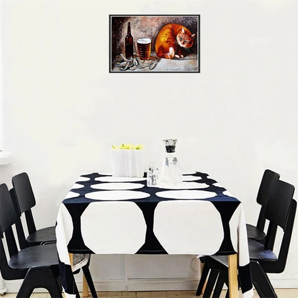 5d DIY алмазная живопись вышивка крестом животное рукоделие домашнее украшение