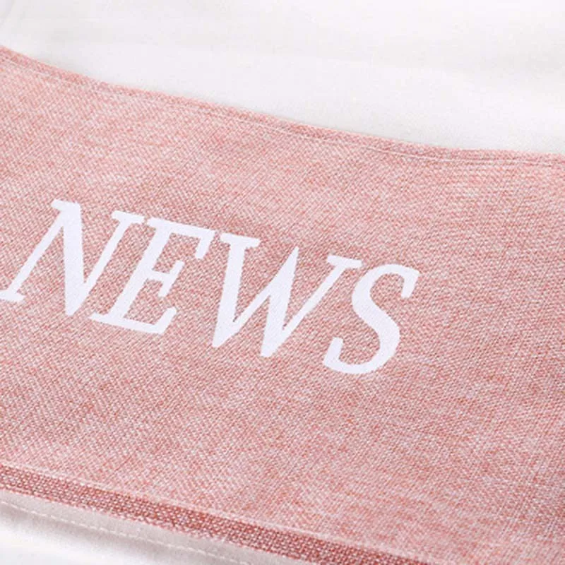 Милый хлопковый льняной мешок для хранения мелочей Органайзер двери стены