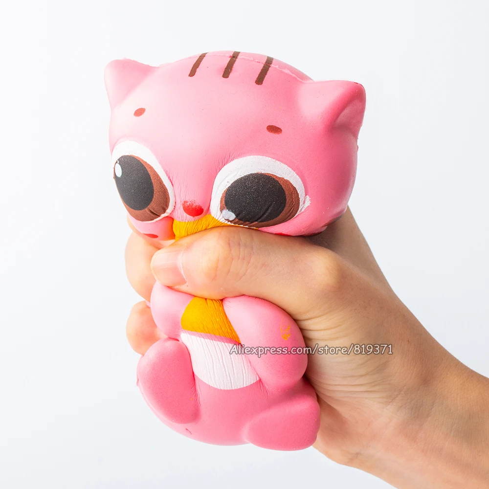 Kawaii редкий мягкий Сжимаемый медленно Восстанавливающий форму большой милый