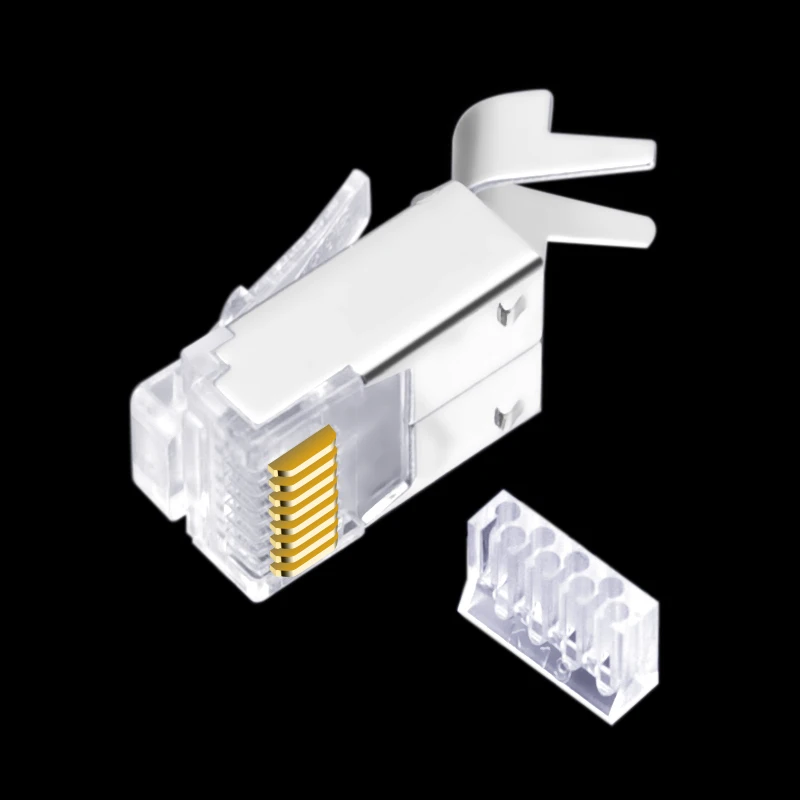 CNCOB двухкомпонентный Ethernet разъем rj45 сетевой кабель с кристаллической головкой