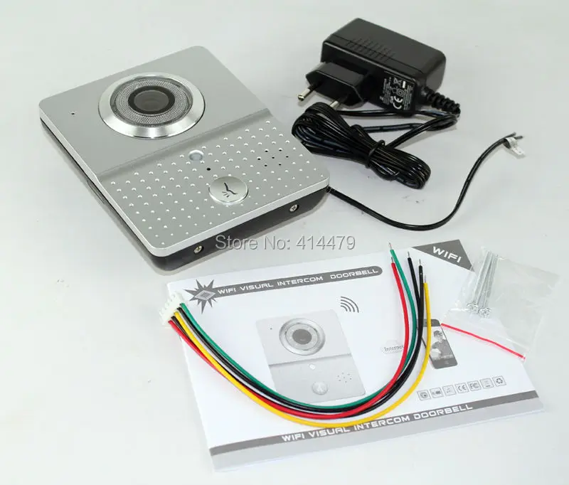 Беспроводной дверной звонок 720 P Wi-Fi ip-камера для внутренней сети поддержка записи