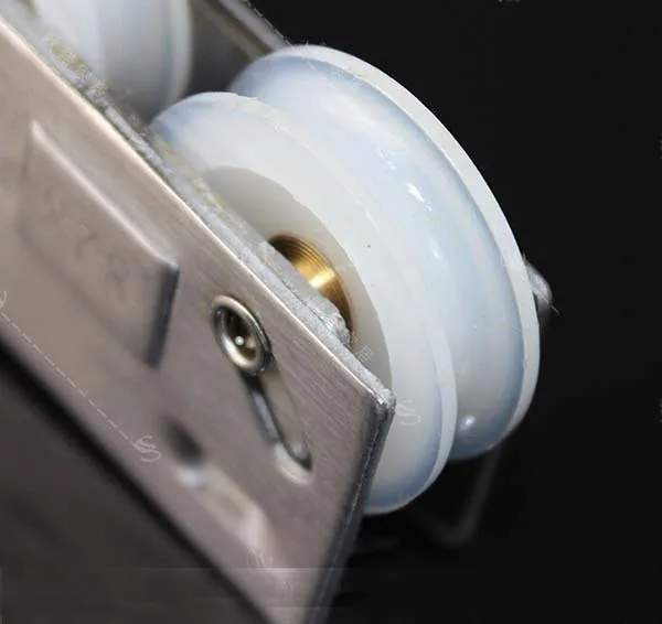 828 двойной шкив для дверей/окон из алюминиевого сплава раздвижное окно двойное