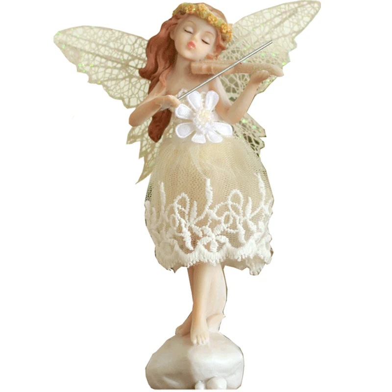 

European pastoral angels home decorations room living room wine cabinet small furnishings creative resin ornaments gifts
