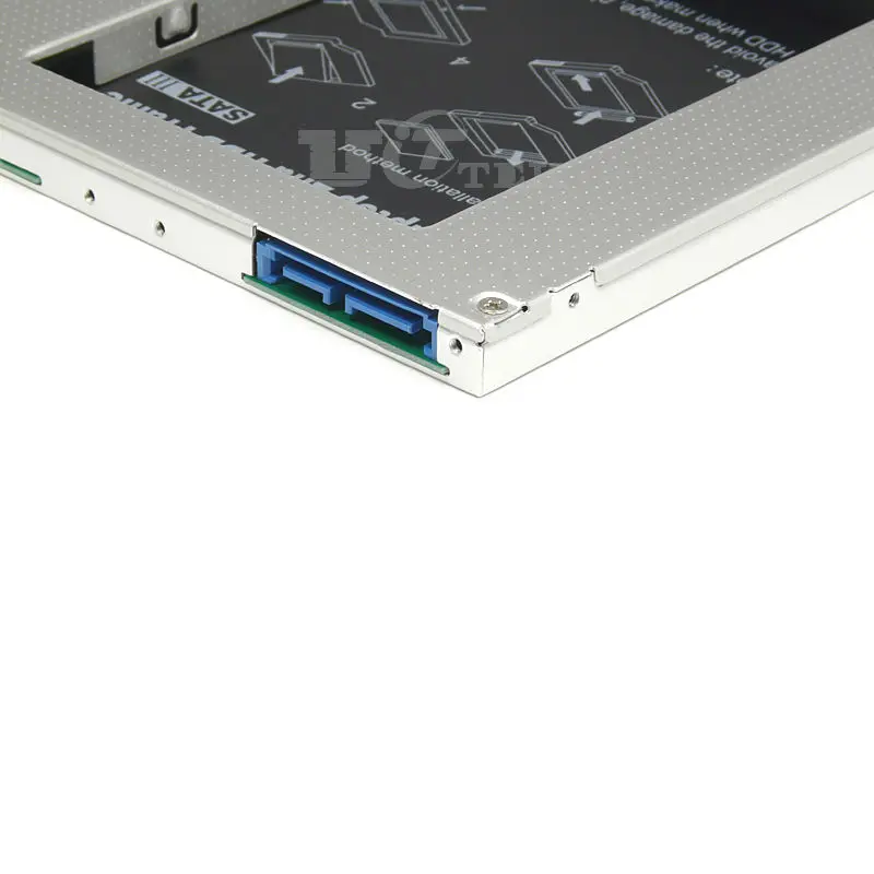 Универсальный переходник для установки второго жесткого диска 9 5 мм SATA 3 0 Slim III