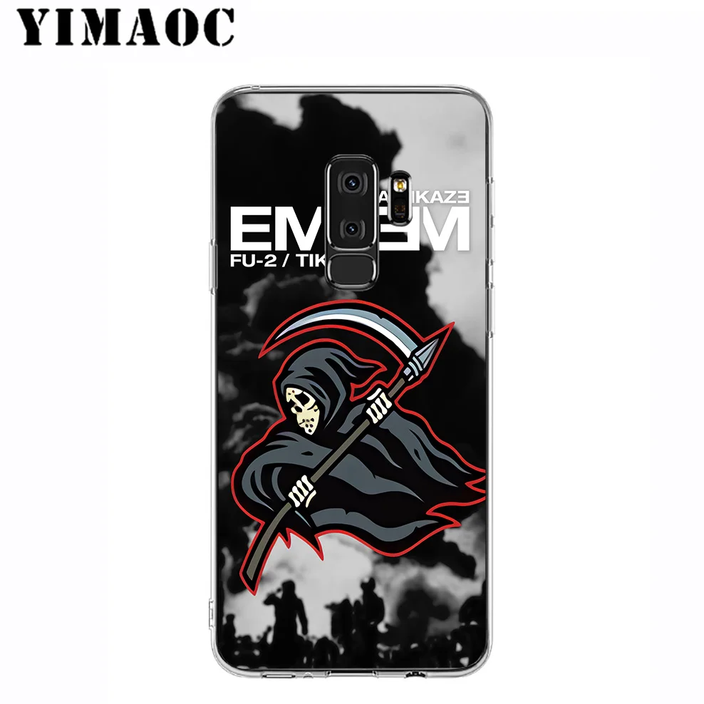 Yimaoc Эминем Мягкий силиконовый чехол для телефона samsung Galaxy A5 A6 плюс A7 A8 A9 2018 J3 J5 J6 J7