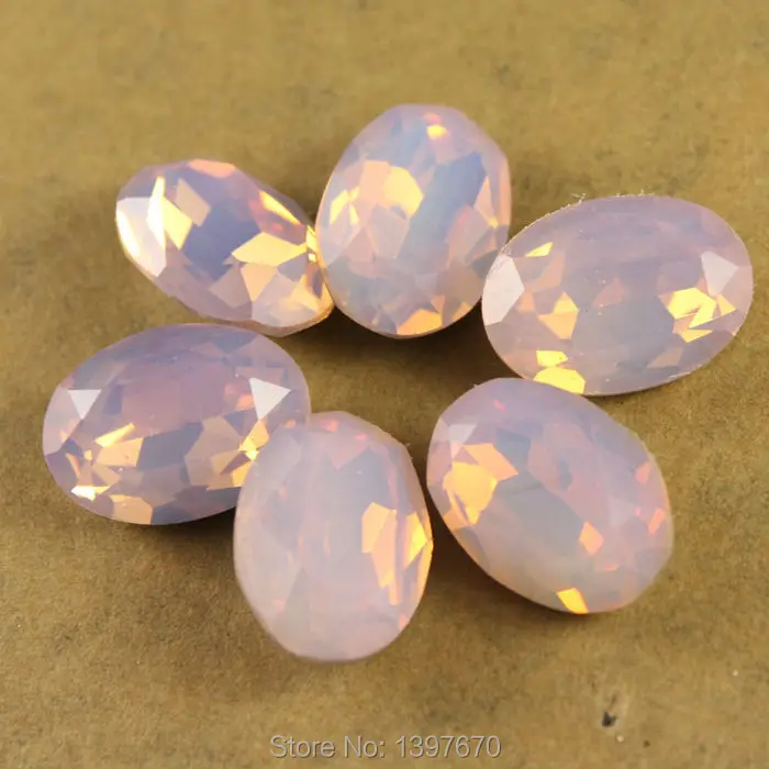 15 шт. овальная слезинка квадратный белый опал розовый Зеленый Опал заостренные