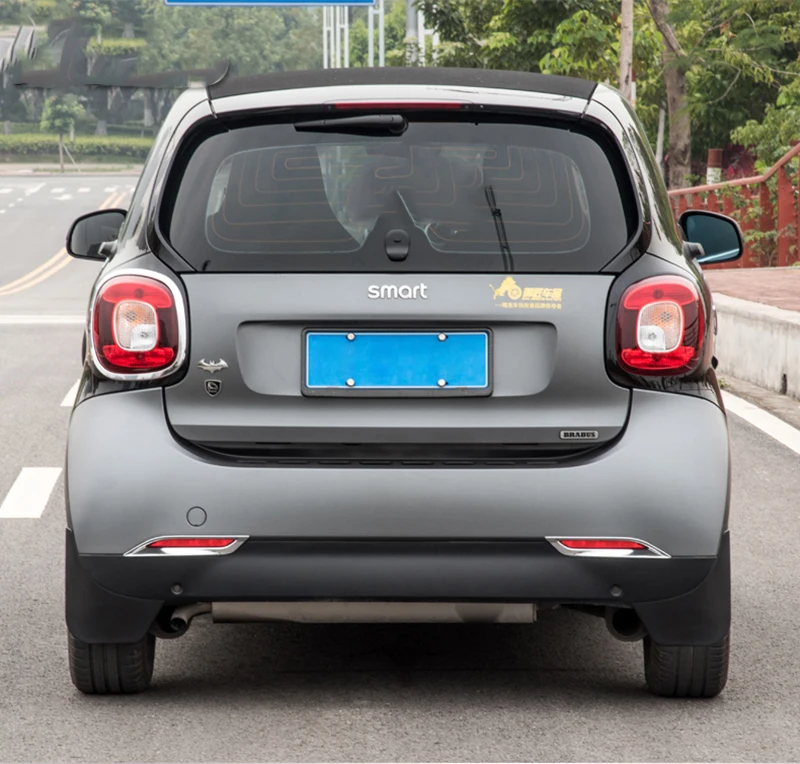 4 шт Стиль автомобиля брызговик s для смарт 451 453 Smart Fortwo ForFour брызговики брызговик передние и задние брызговики крыло Acc