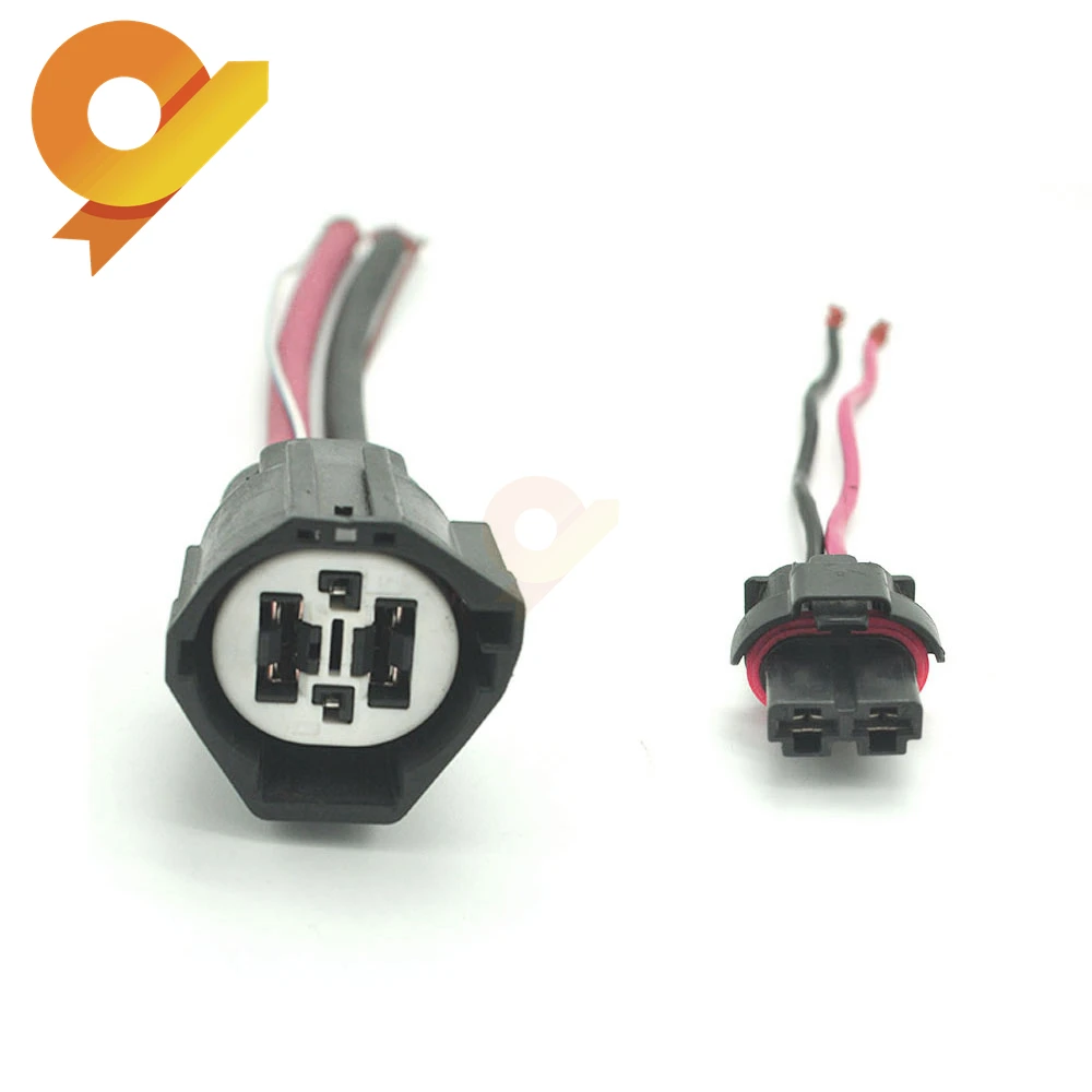two plug Вентилятор охлаждения радиатора модуль управления разъем косички разъем для Ford Land Rover Range Rover Evoque VOLVO Jaguar X-type LINCOLN - Цвет: two plug