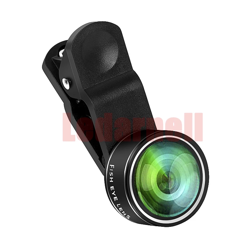 3 в 1 комплект объективов для камеры телефона (рыбий глаз Широкий формат макро