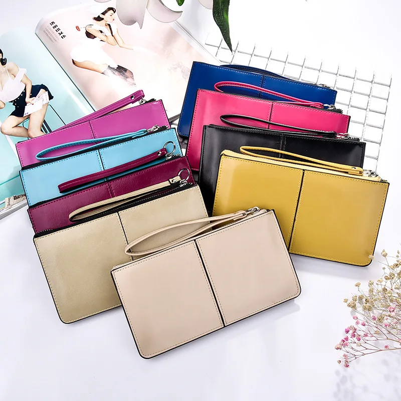 Кошелек из искусственной кожи на молнии|wallet products|wallet ringwallet girl |