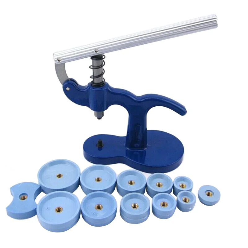 

Watch Back Case Opener Watchmaker Press Closer Set Plastic Case Crystal Glass Wathes Repair Tool Kit LL@17