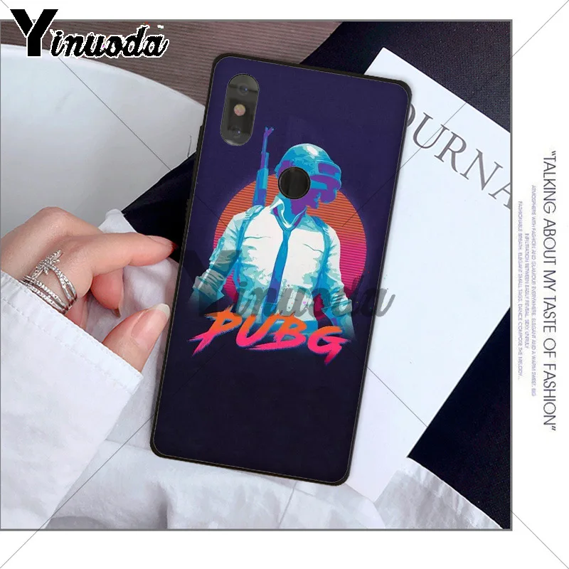Высококачественный чехол для телефона Yinuoda pubg xiaomi mi 6 8 se note2 3 mix2 redmi 5 5plus note 4 |