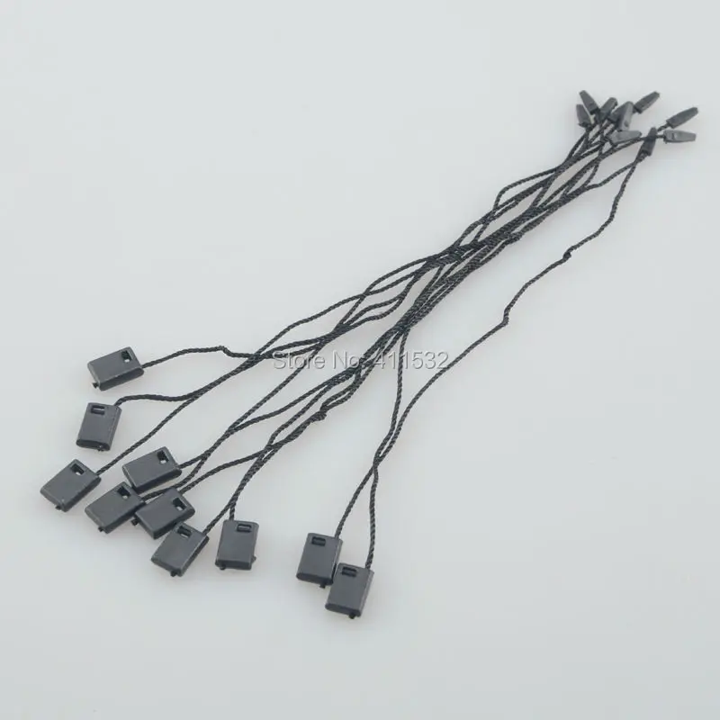 1000 шт./лот черная вешалка для одежды ценник или бирка печати NL848|string coupling|string