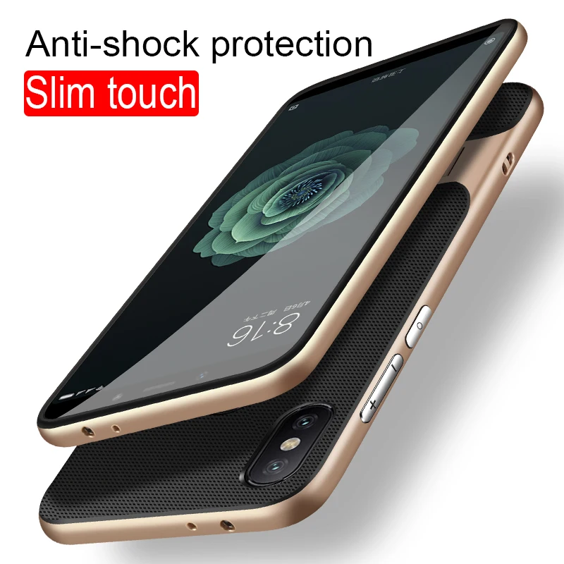 Для Xiaomi A1 A2 Redmi Note 5 Pro Note6 7 матовая Противоударная нейлоновая Броня гибридная резина+ Жесткий ПК Бампер задний Чехол