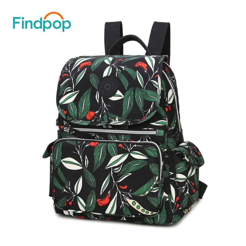 Findpop Vintage Backpacks Women 2018 Multifunction Printing Backpack Bags For Large Capacity Waterproof Canvas | Багаж и сумки
