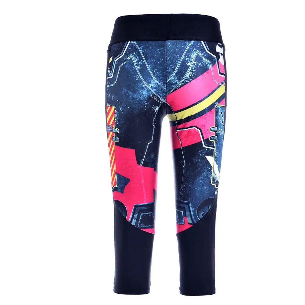 Лидер продаж женские штаны с 7 точками пикантные леггинсы красные принтом