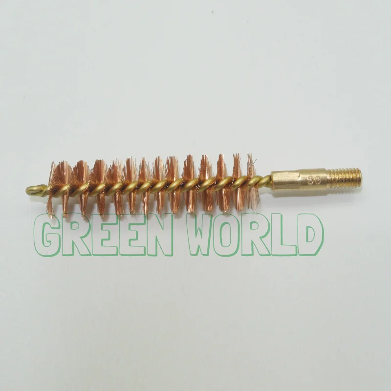 Green World 3 шт./лот. 50cal бронзовая Щетка с латунным держателем и сердечником щетка для