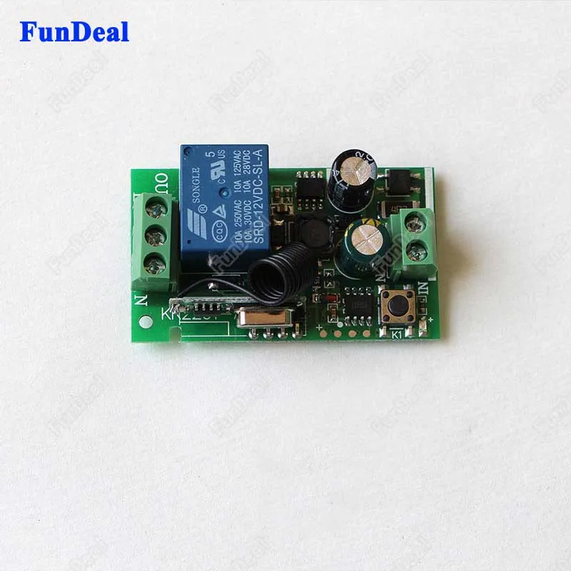 Универсальный домашний беспроводной пульт дистанционного управления 433 МГц 110 В