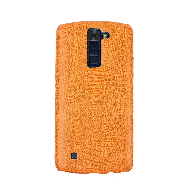 Чехол для LG K8 2016 чехол с твердой кожей крокодила LGK8 K 8 K350E K350N K350 Phoenix 2 5 0 | Мобильные