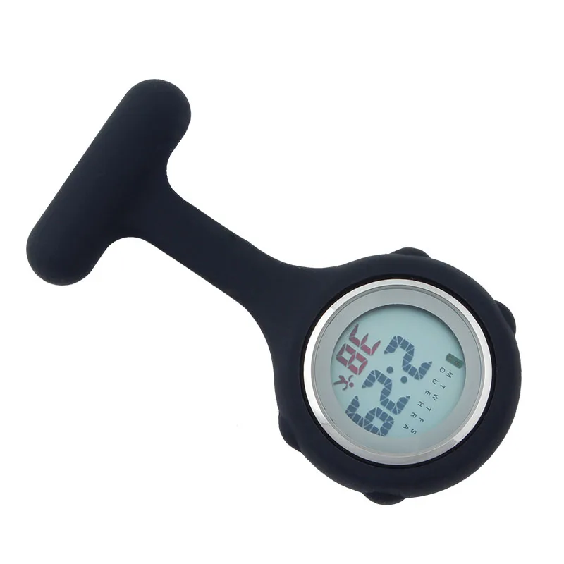 Часы для медсестры цифровые силиконовые новинка 2018 карманные часы брелок доктор