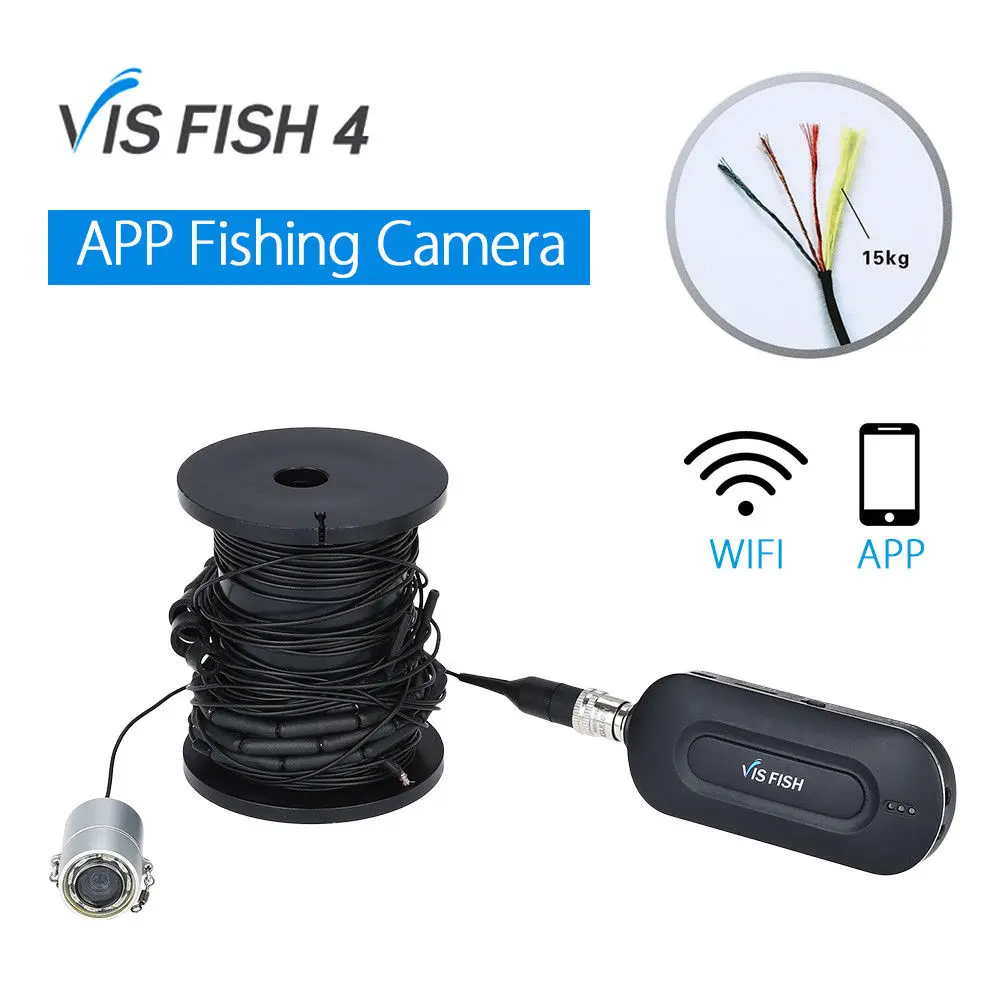 EYOYO VISFISH 4 подводная рыболовная камера 10 м 90 градусов рыбопоисковый эхолот с ЦВЗ
