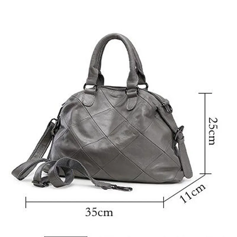 

AETOO New women leather leather Europe and the United States simple bag fashion classic leather bag ladies oblique shoulder bag