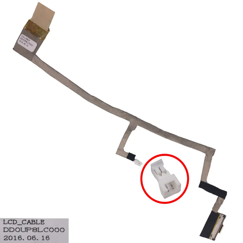 Новый ЖК светодиодный видеокабель для HP Pavilion dv6 2000 1200 PN:DD0UP8LC006 DD0UP8LC000 замена