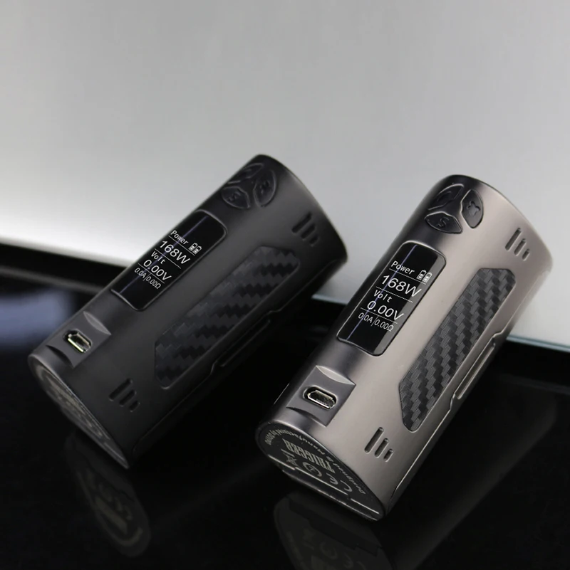 Оригинальный dovpo триггер 168 Вт TC коробка мод 18650 электронная сигарета vape