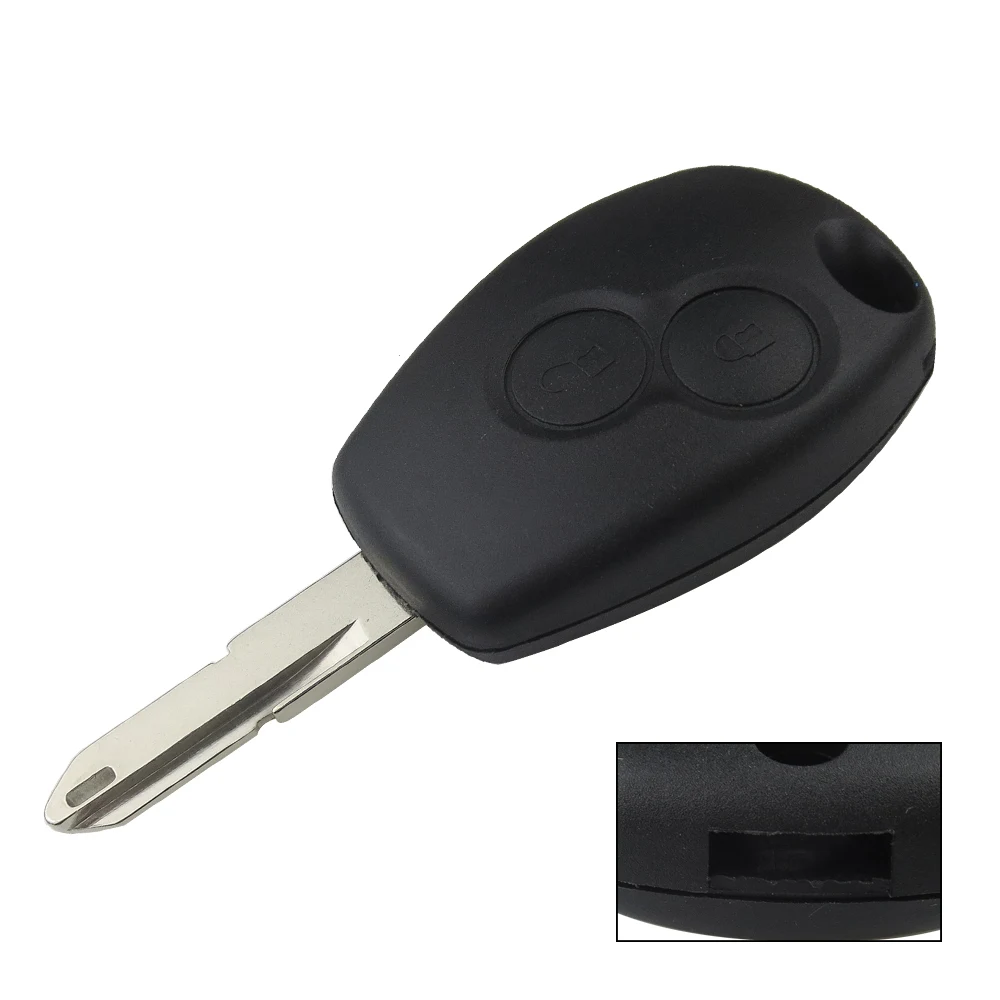 OkeyTech Новый Стайлинг 2 кнопки оболочка для автомобильного ключа Renault Dacia Modus Clio 3