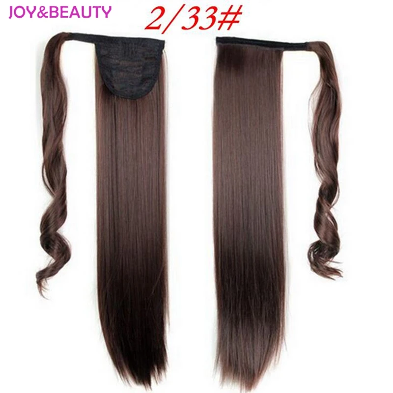 JOY & BEAUTY синтетические волосы длинные прямые высокотемпературные для конского