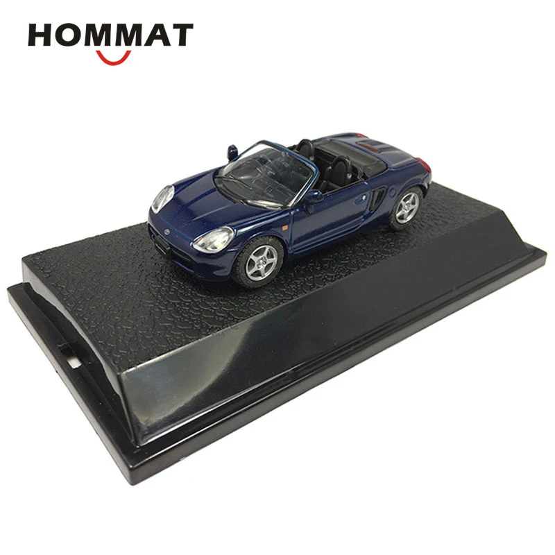 Модель HOMMAT 1/43 Toyota MR2 Спортивная модель автомобиля-трансформер литой игрушечный