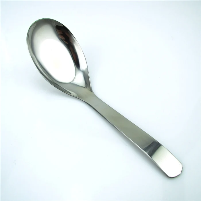 Ложка плоская посуда из нержавеющей стали столовые приборы серебро модный ужин
