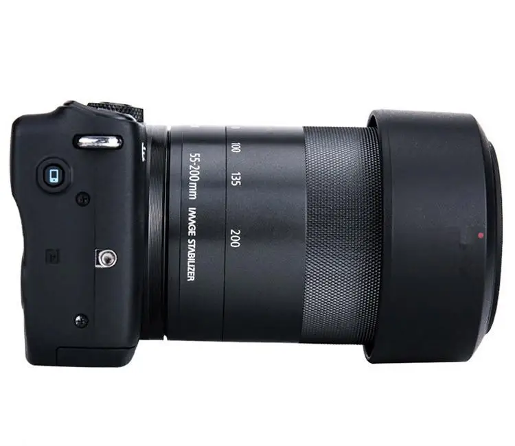EastVita для Canon EF-M 55-200 мм f/4 5-6 3 IS STM объектив ET-54B бленда объектива r25 | Электроника