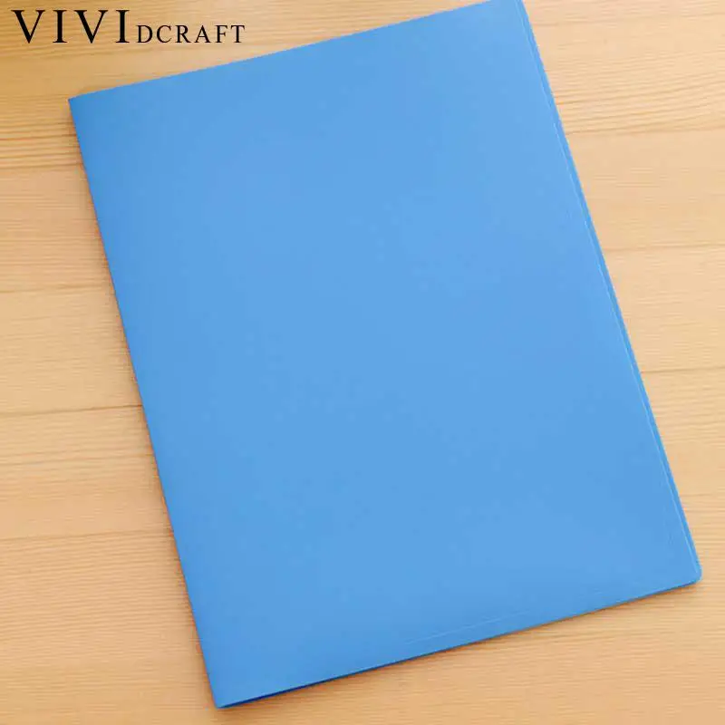 Vividcraft Корея канцелярские пункт File Folder A4 утолщаются документ организатор паста