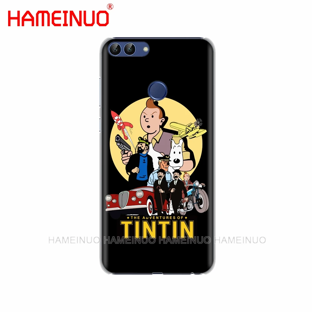HAMEINUO Приключения Тинтин чехол для телефона Huawei NOVA 2 2S 3e PLUS LITE p smart 2018 enjoy 7s mate 7 8 9 10