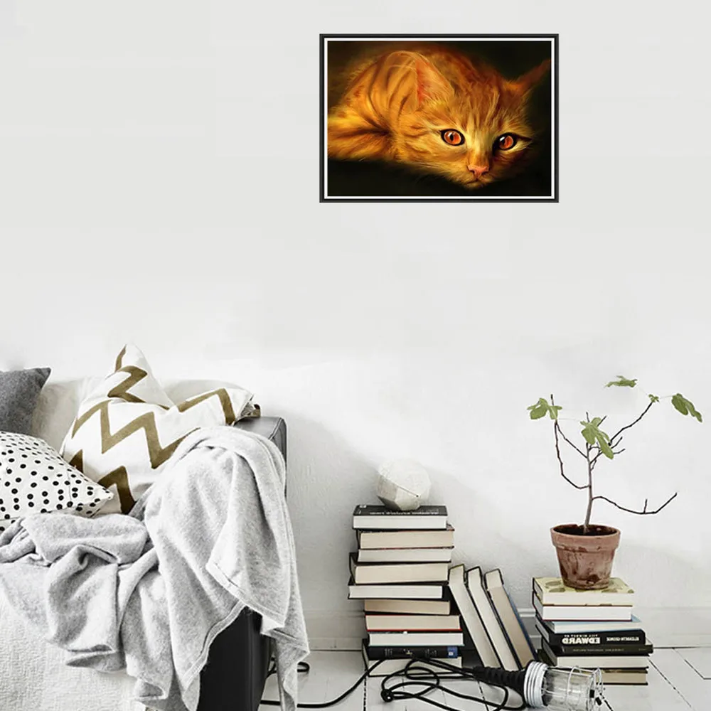 5D Diamond cross stitch DIY home decoration Painting magic animal art diamond paste | Дом и сад