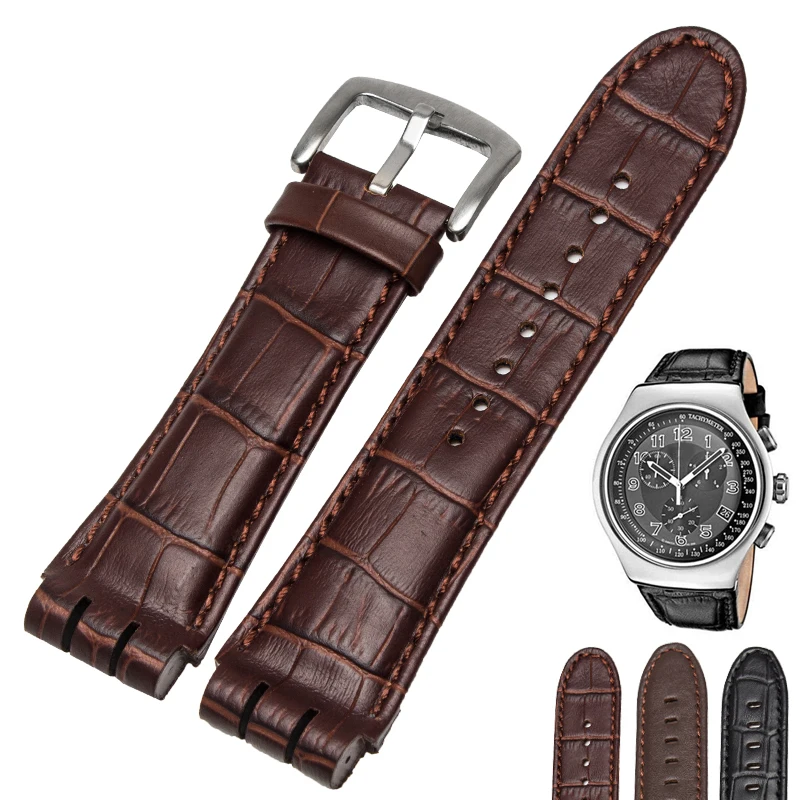 New arrival 23mm Genuine leather watckband  soft leather strap for YOS440 449 401G 447 448