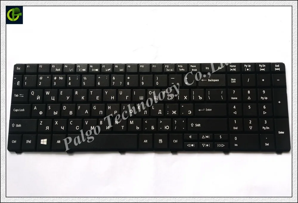 Русская клавиатура для Packard Bell Easynote TE69 TE69KB TE69HW LE69KB Q5WPH Q5WT6 RU черная | Компьютеры и