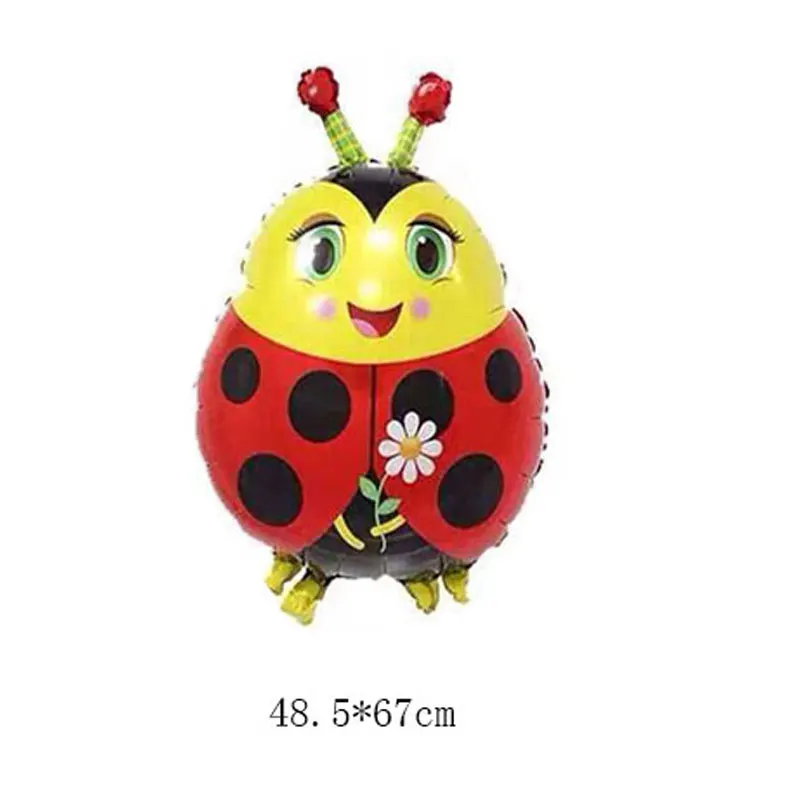 Новый день рождения насекомые серии воздушные шары пчелы бабочки лягушки семь
