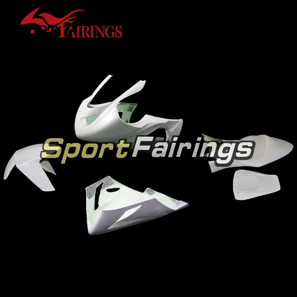 

Unpainted Fiberglass Racing Motorcycle Full Fairing Kit For Kawasaki Ninja ZX10R 2004 2005 Naked Body Kits Fairings Customized