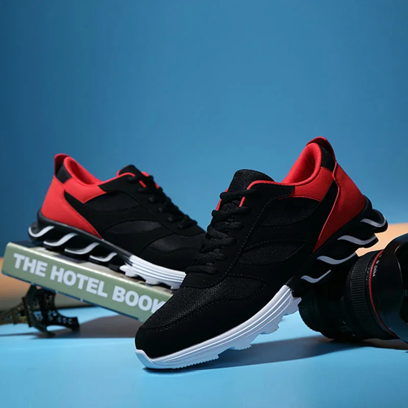 2018 Спортивная новая Брендовая обувь на шнуровке для мальчиков кроссовки бега