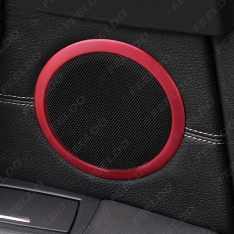 MOTOBOTS авто внутренняя дверь динамик накладка кольцо для BMW 3 SERIES F30/F34/320/328 #
