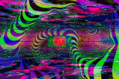 Возьмите трубу мальчик психоделическая кислота Lsd картина плакат шелковая ткань печать настенные картины для гостиной украшения спальни - Цвет: Лиловый